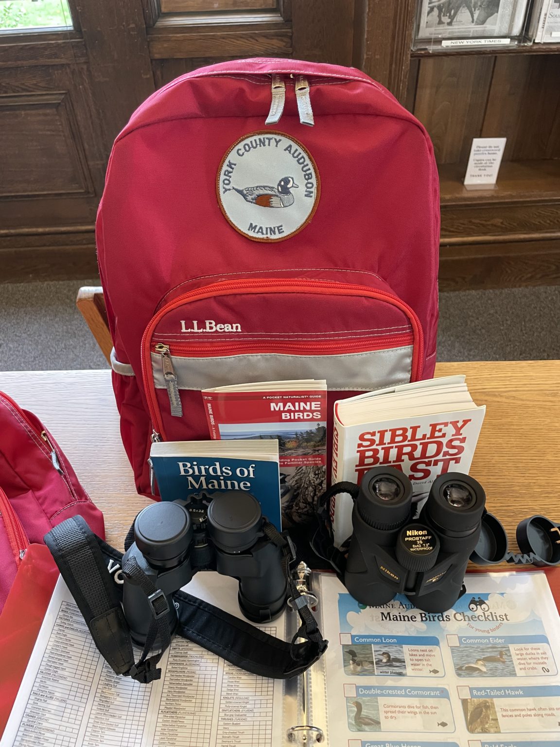 Birding Backpacks are now at a library library near you!